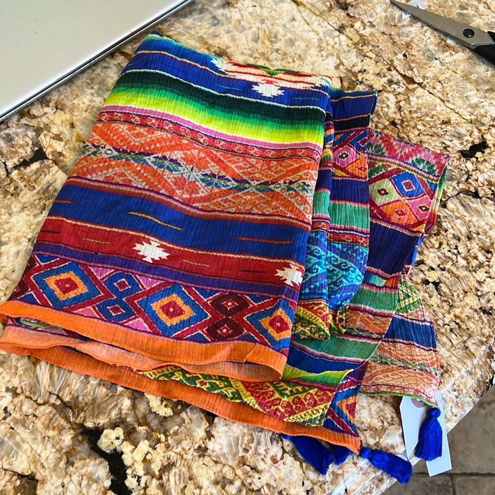 New Ralph Lauren unisex silk Scarf